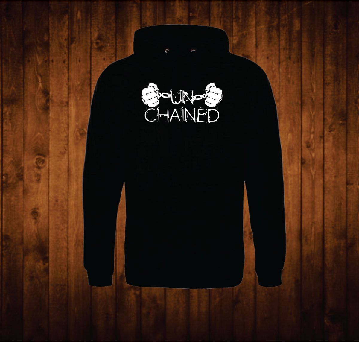 Image of Unchained White Hands Hoodie