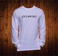 White Long Sleeved Black Unchained