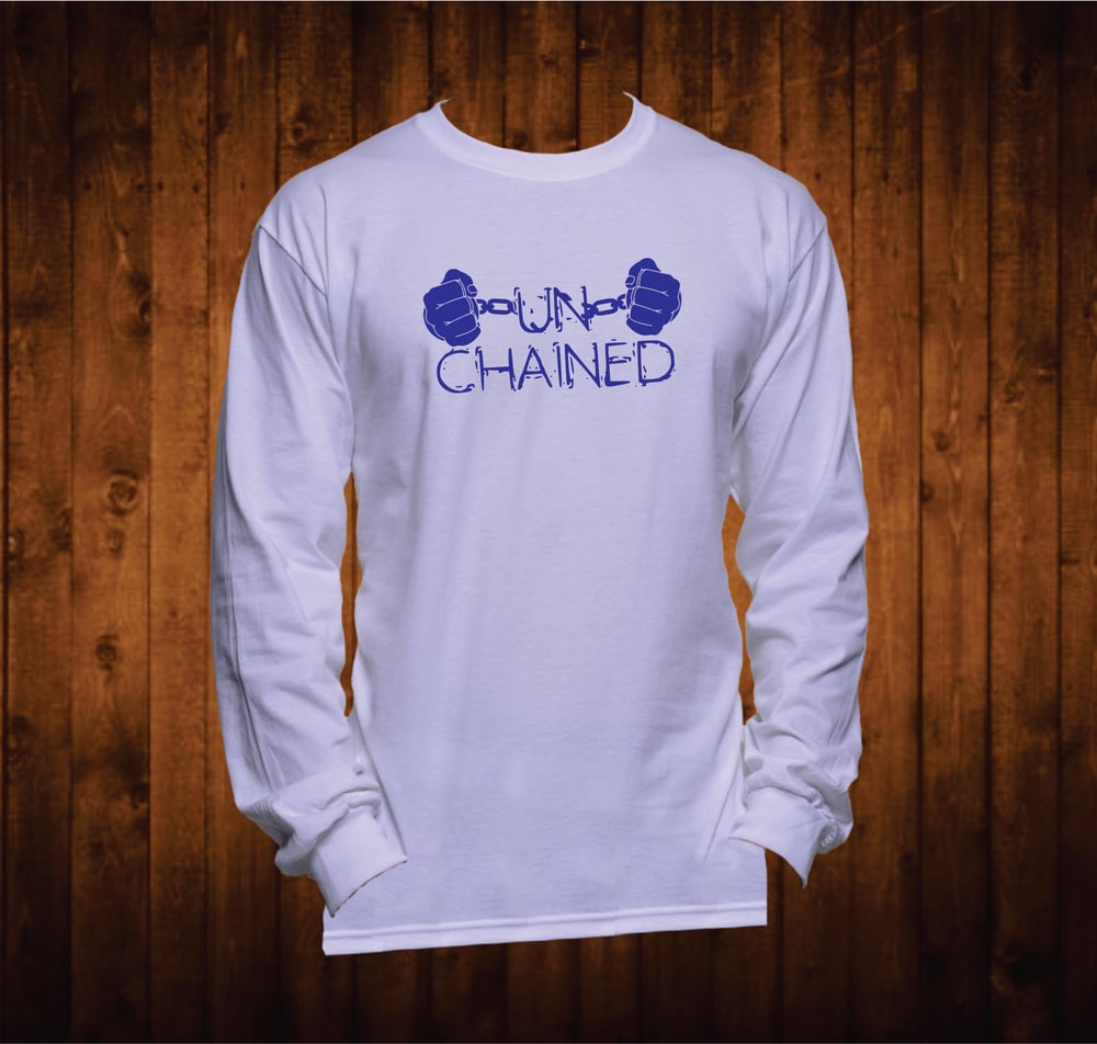 Image of Long Sleeved Blue Hands Unchained