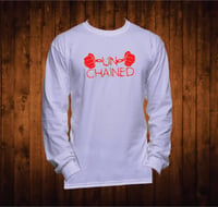 Long Sleeved White Unchained Red Hands