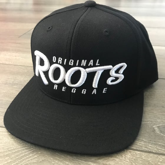 Image of ***NEW*** ORIGINAL ROOTS REGGAE Black Snapback Hat