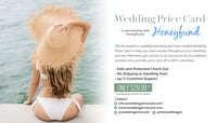 Honeyfund x Wedding Price Card Membership 