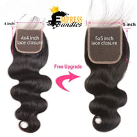 Image 2 of 5X5 HD Closure body wave 