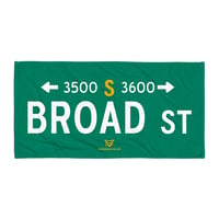 Image 1 of Broad Street Beach Towel