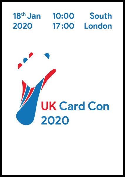 Image of UK Card Con ticket