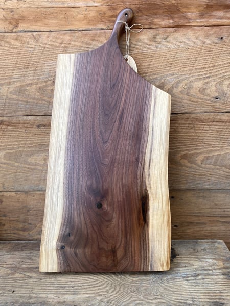 Image of Walnut charcuterie board