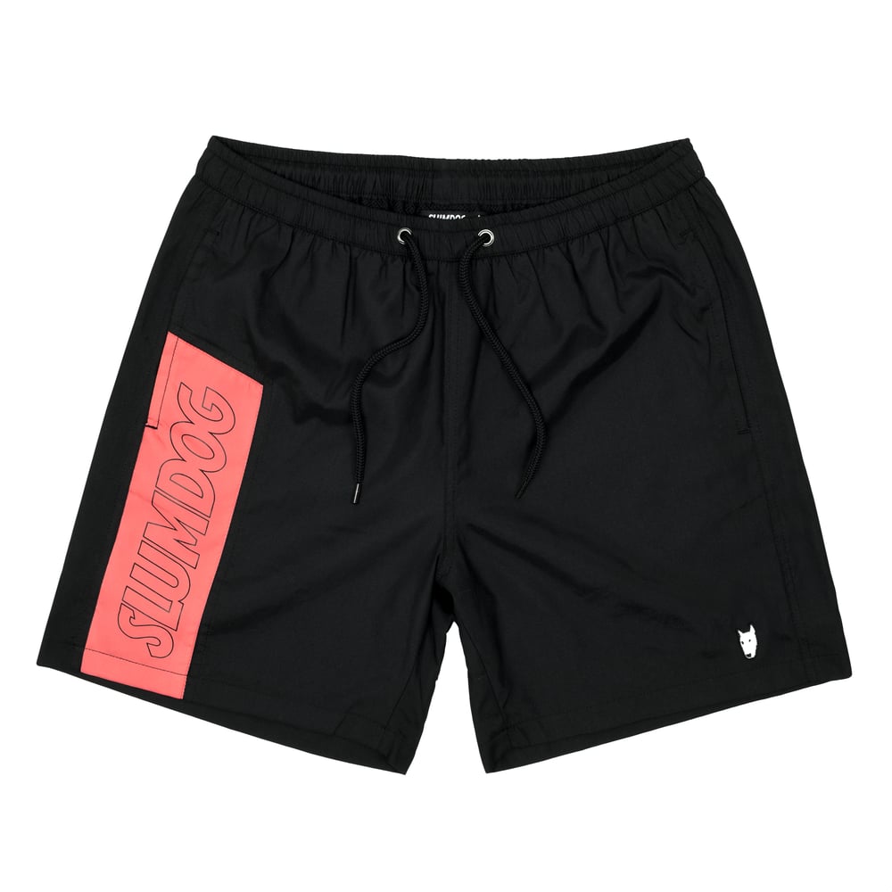 Image of SWIM TRUNKS <br> BLACK