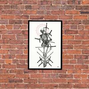 Image of "Eight of Swords" 13"x19" Luster Paper Print