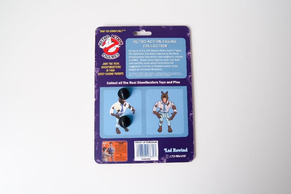 The Wolfman - Real Ghostbusters Enamel Pin