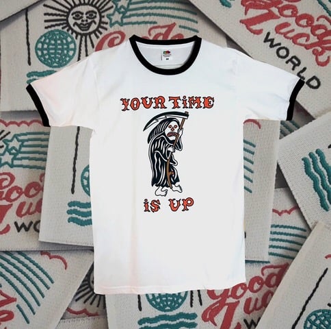 Image of YOUR TIME IS UP TEE