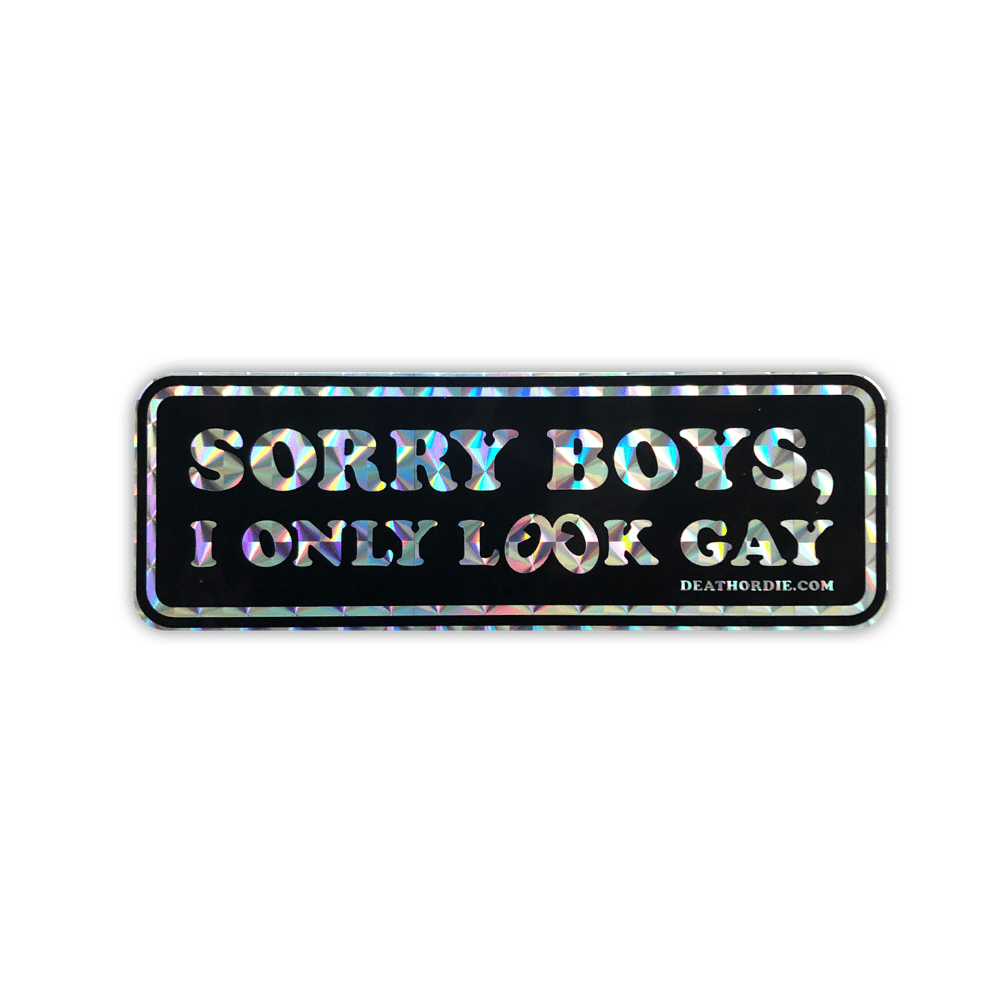 Sorry Boys 2.0 Sticker