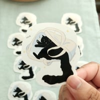 Sticker: Black Cat