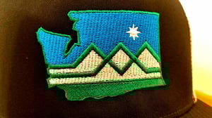 Image of Washington State Flag "Westward Wind" Hat
