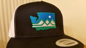 Image of Washington State Flag "Westward Wind" Hat