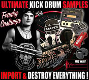 Image of ULTIMATE ★ KICK DRUM ★ SAMPLES by FRANKY COSTANZA