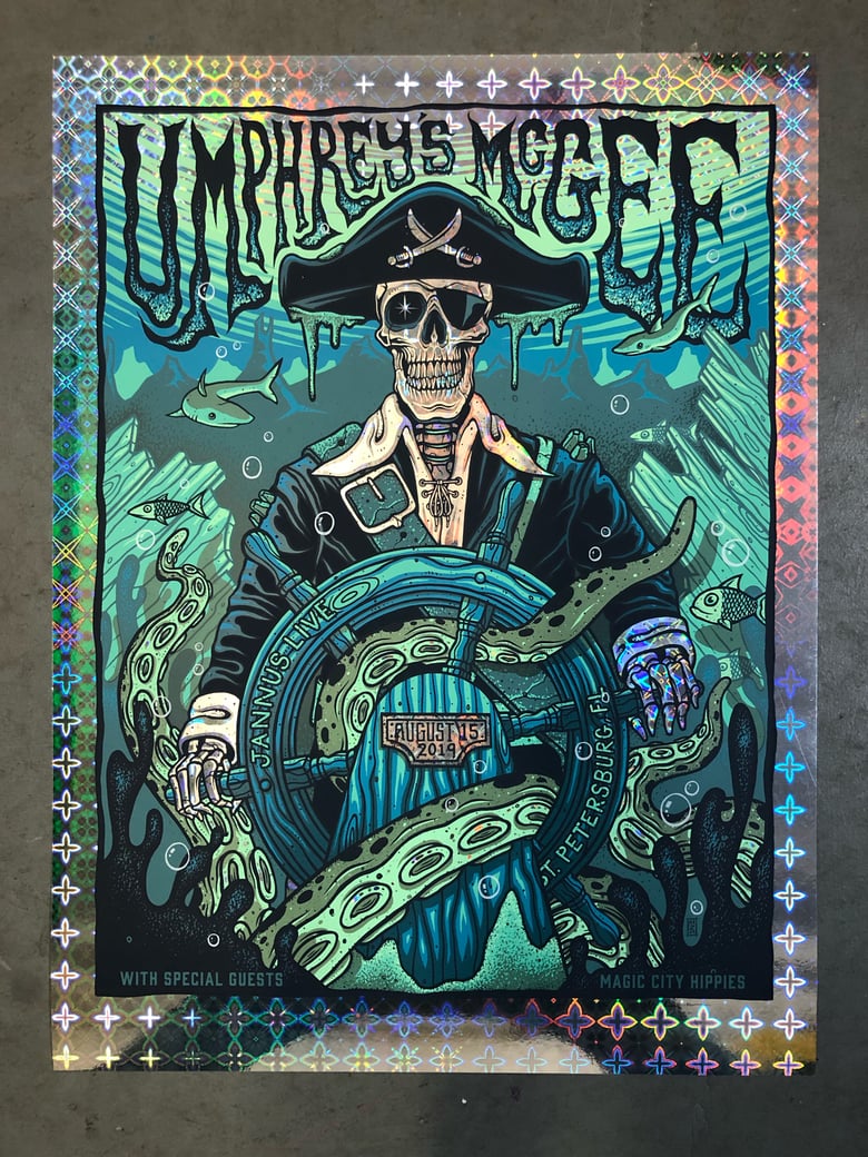 Image of Umphrey’s McGee - August 15th, 2019 - Cosmic Window Foil