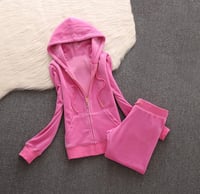 Amour Jahia Baddie Track Suit Pink