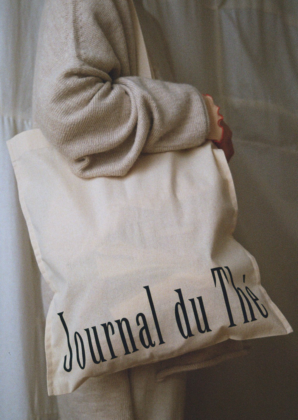 <span style="color: #f4cccc;"> LAST PIECES </span> Journal du Thé - Cotton Bag