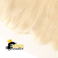 Image 4 of 3 bundles with transparent frontal - 613 straight 