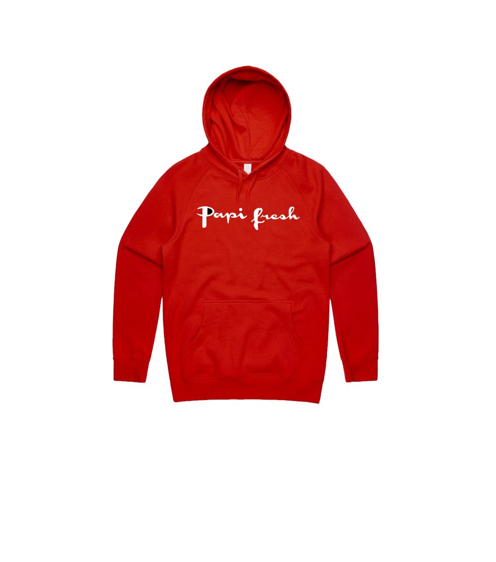 champs red hoodie