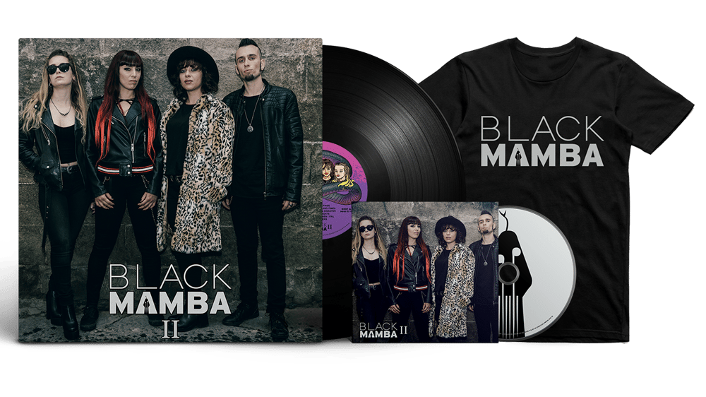 Platinum Bundle: Black Mamba II LP + CD + T-Shirt