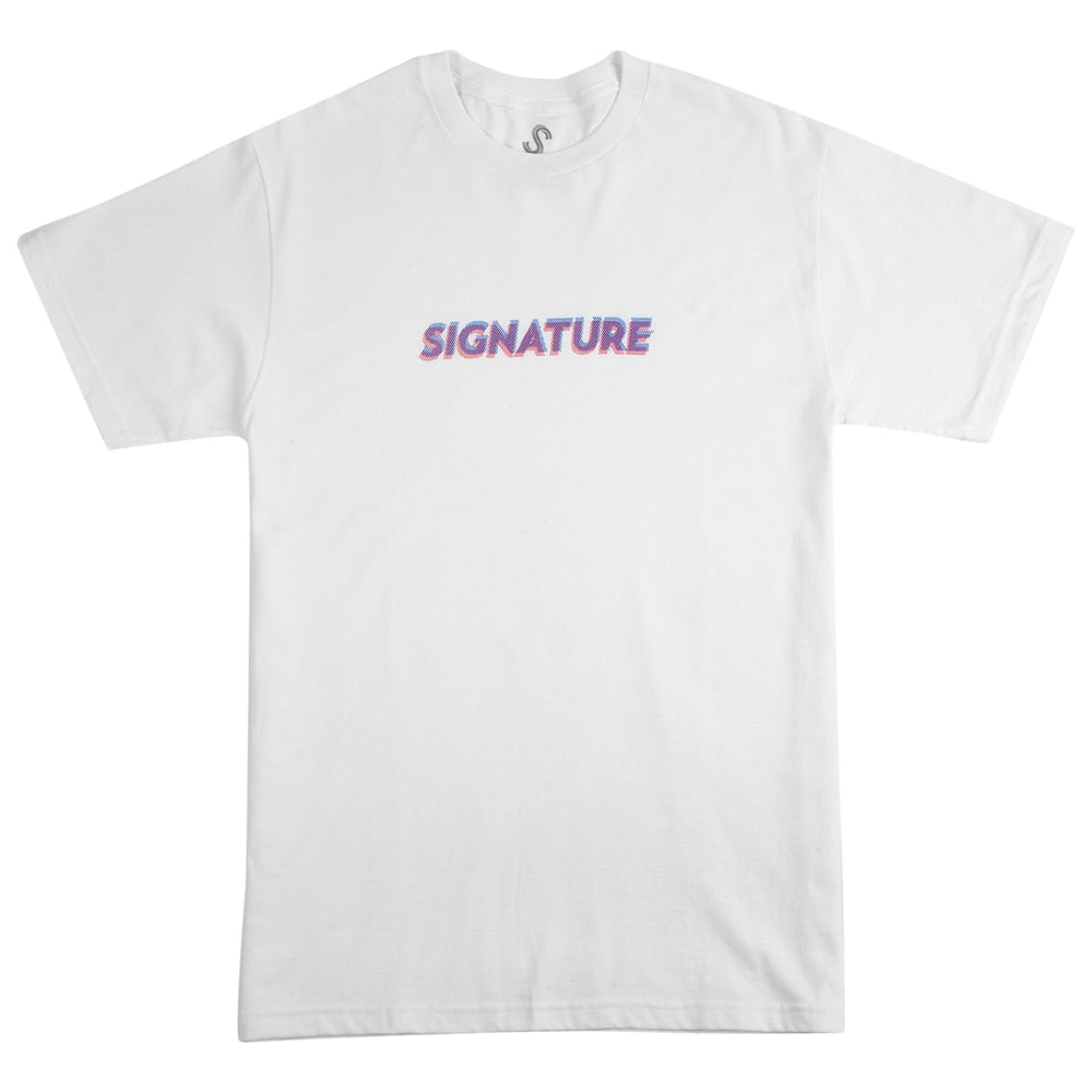 Image of 3D LOGO T SHIRT - WHITE