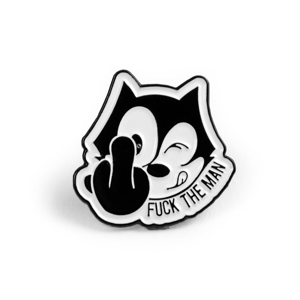 Image of FELIX THE MAN PIN BADGE