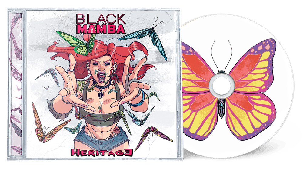 Black Mamba Heritage CD Jewel Box
