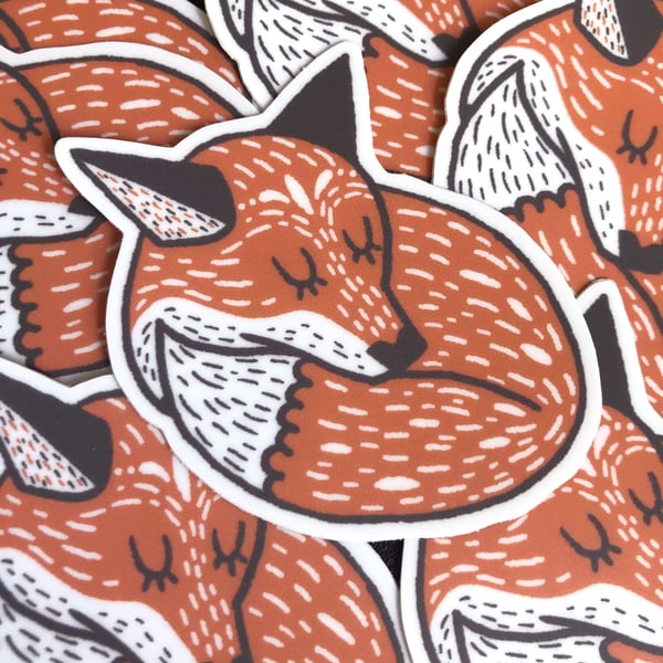 Image of Baby Fox Sticker
