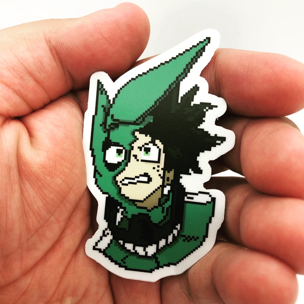 Image of Battle Damaged Deku Sticker