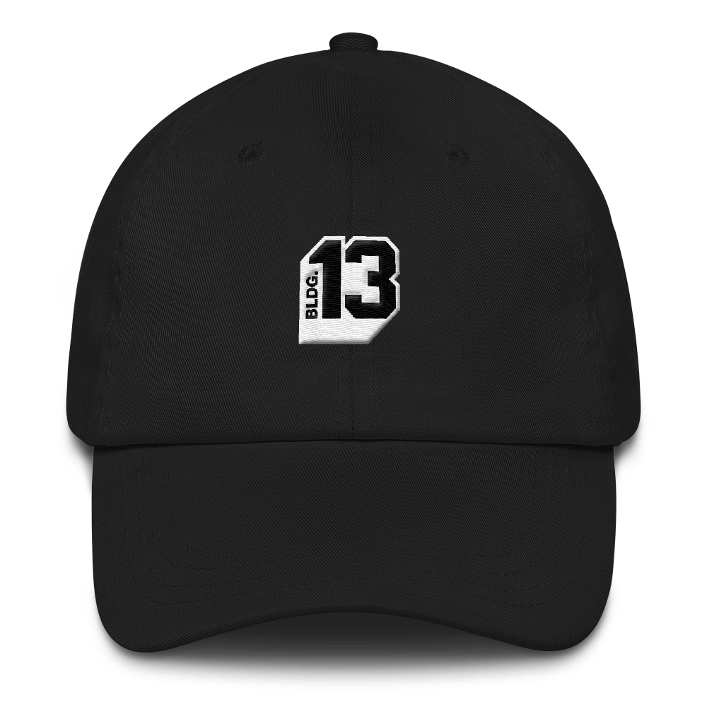 Image of Bldg.13 Logo Dad Hat (Black)