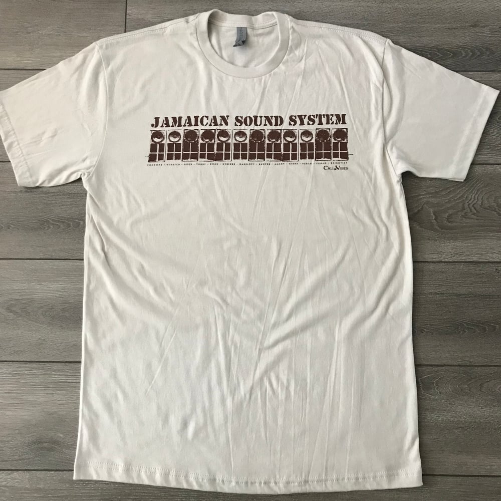 Image of Jamaican Sound System Sand Brown Shirt