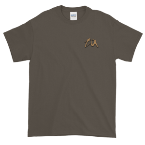 Image of Trust Us [olive] logo tee