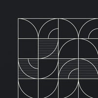 Image 3 of Geometric Night Harvest Art Print