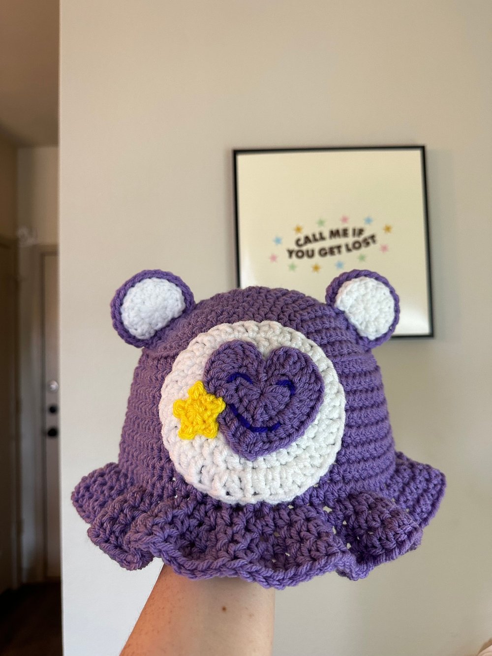 Image of Take Care Bear Inspired Bucket Hat