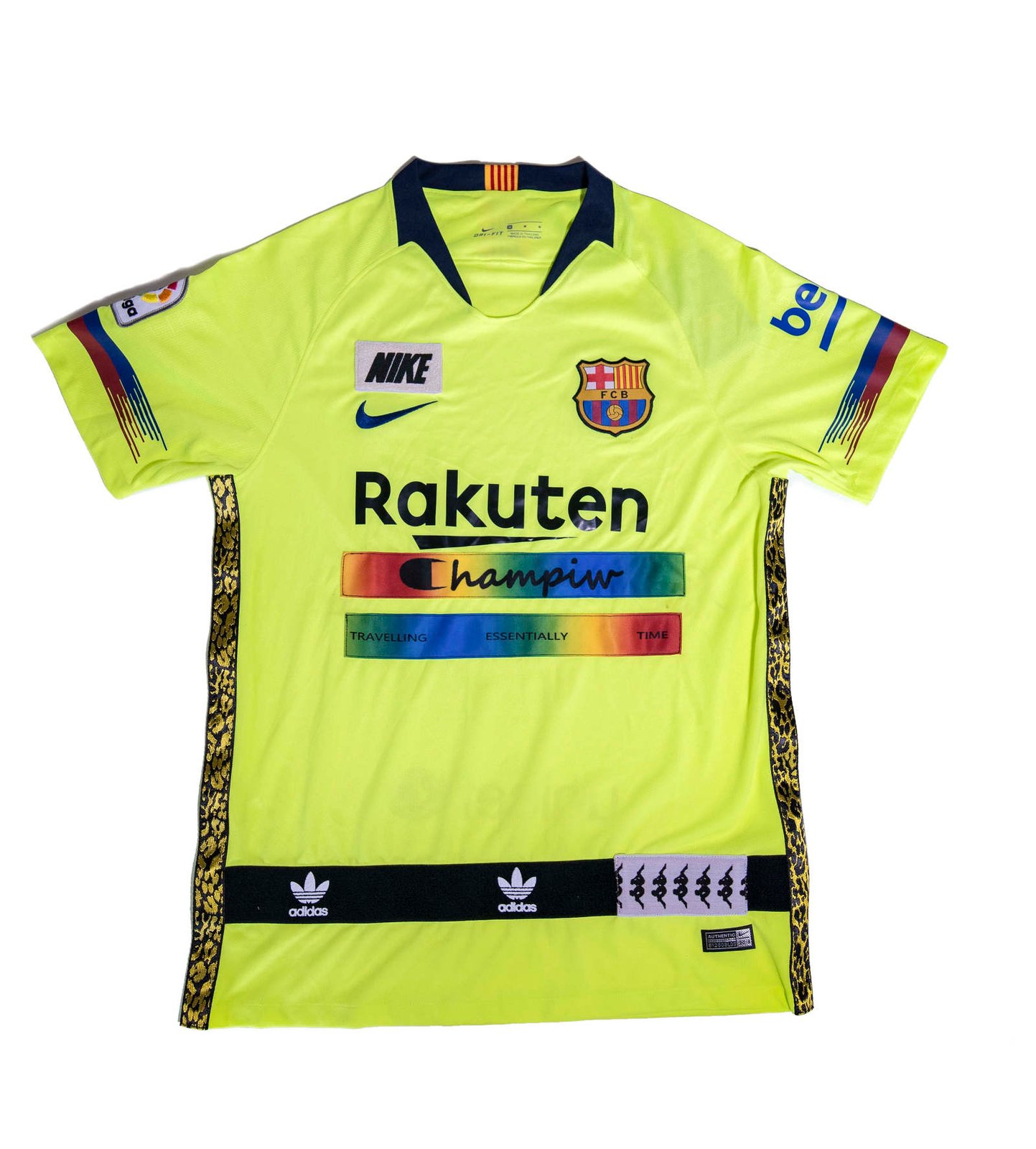 fcb yellow jersey