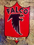 Falco ''Rock me Amadeus" sheild  original art on wood Image 2