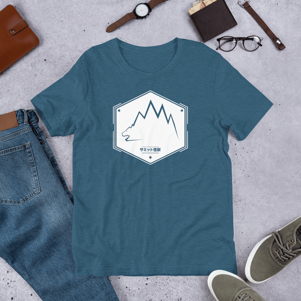 Image of SUMMIT KAIJU T-SHIRT (Teal)