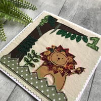 Image 2 of Lion jungle card 