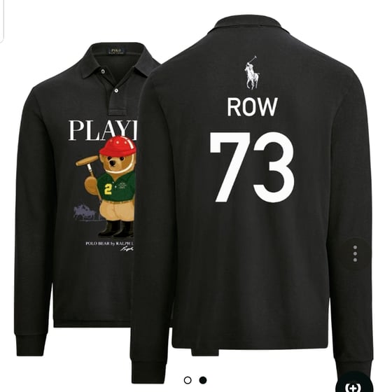 Image of Row 73 x Polo Ralph Lauren Limited Edition long sleeve polo