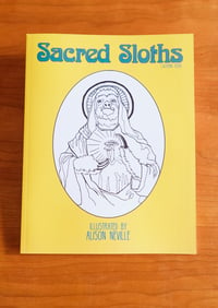 Sacred Sloths the coloring book