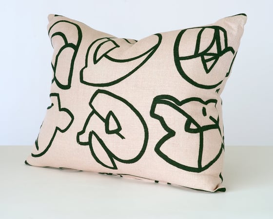 Image of Icon cushion by Stoff Studio (4 different colour ways available)