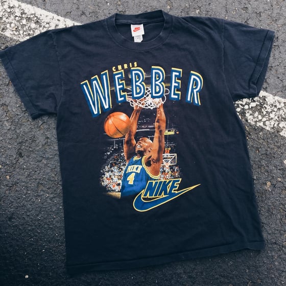 Image of Original Early 90’s Nike Chris Webber Fab 5 Tee.