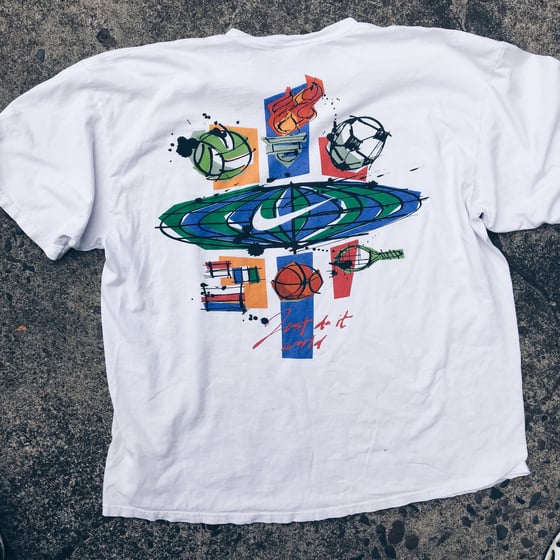 Image of Original Mid 90’s Nike Signature Sports Tee.