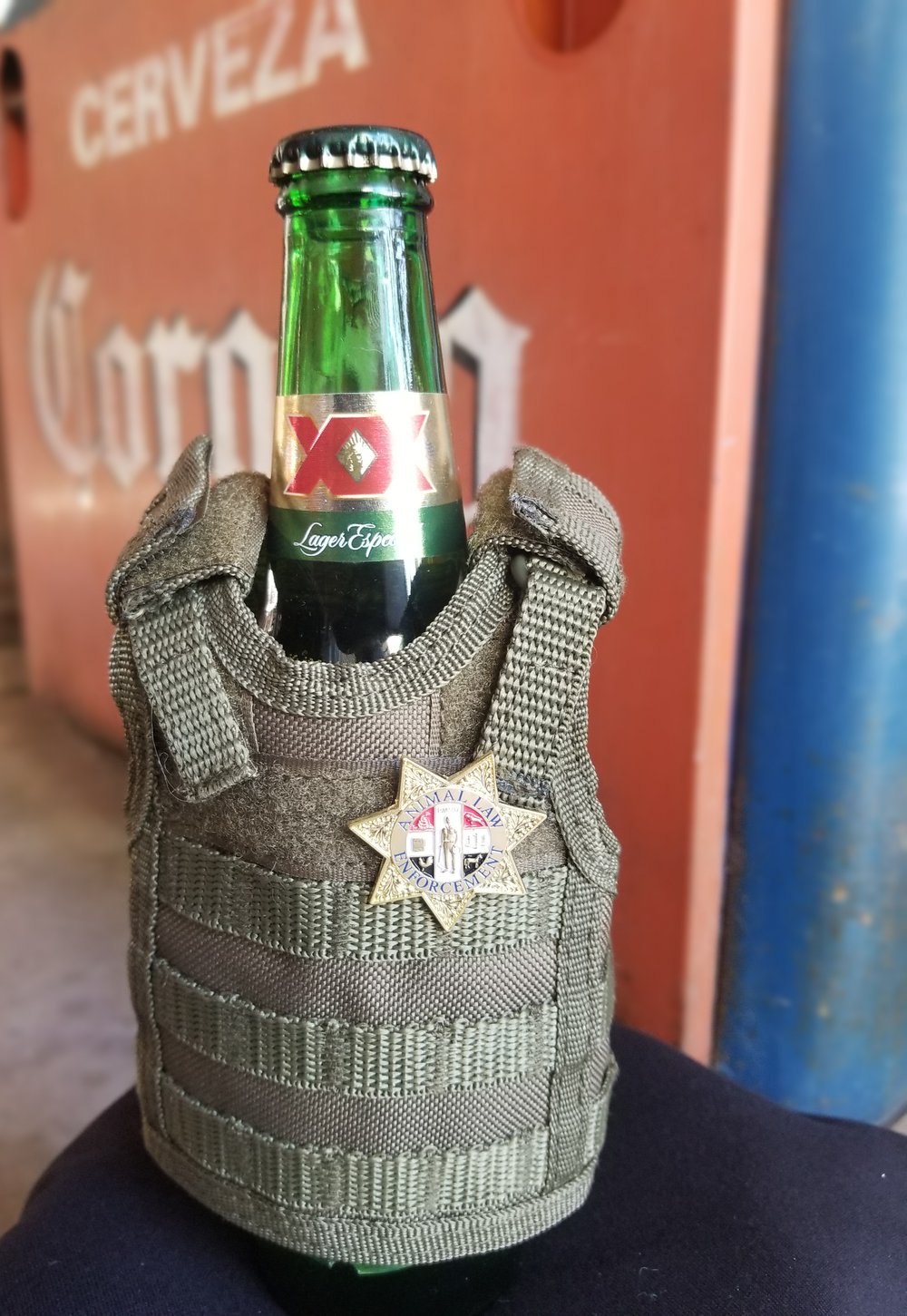 Beer and Soda tactical koozie