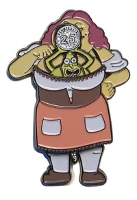 Image 2 of Mr. Booby Buyer Slider Rick and Morty Hat Pin