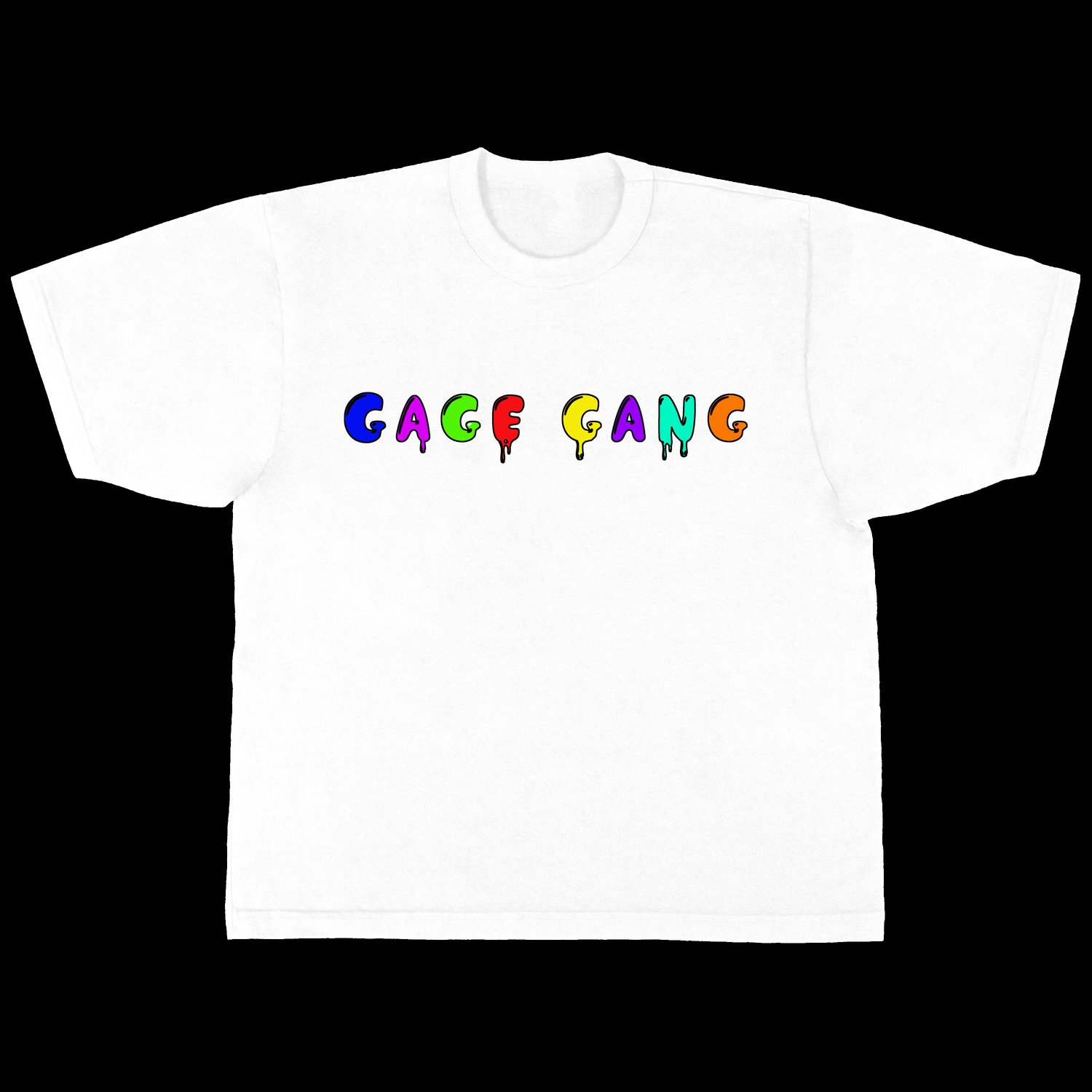 Image of White Gage Gang T-Shirt