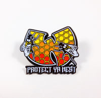Image 1 of Protect Ya Nest- Glow in the Dark - Hat pin! 
