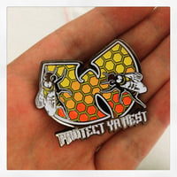 Image 2 of Protect Ya Nest- Glow in the Dark - Hat pin! 