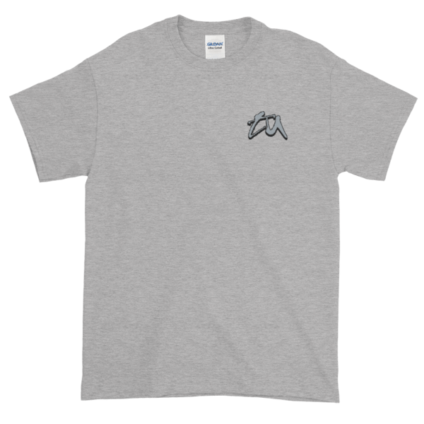 Image of Trust Us [sport grey] logo tee